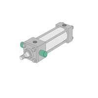 NUMATICS/AVENTICS NFPA CYLINDER A SERIES 1 1/2" BORE 2 3/4" STROKE, HEAD TRUNNION, H/C CUSH